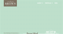 Desktop Screenshot of brown-marketing.com